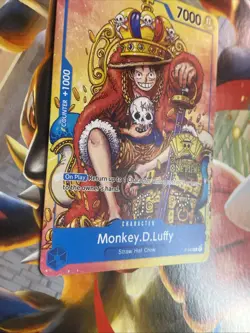 Bandai Monkey.D.Luffy P-043 One Piece Promo 7000 Power 7 Cost - Image 4
