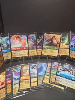 Lorcana Legendary Lot NM-MINT 16 Card Total - Image 1