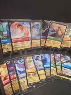 Lorcana Legendary Lot NM-MINT 16 Card Total - Image 2