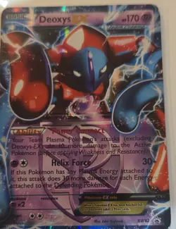 Deoxys EX (Team Plasma) BW82 Black & White Holo - Image 1