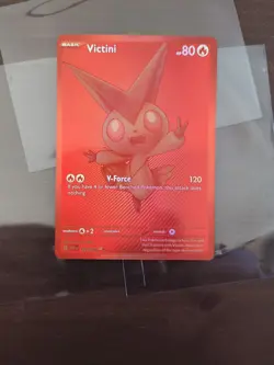 Victini Pokemon White Flare- Black White Rare 172/086 - Image 2