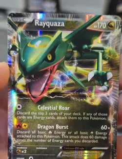 Rayquaza EX BW47 Black & White Holo - Image 1