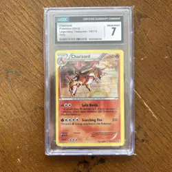 2013 Charizard 19/113 Black & White PSA 7 Legendary Treasures Low Pop Holo - Image 1