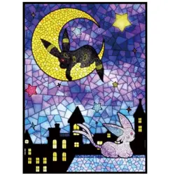 60pcs Trading Card Pokemon Umbreon Ccg Card Sleeves Iridescent Standard 66x91mm - Image 2
