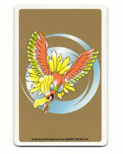 Zubat No. 041 8 Of Clubs 1999 Pokemon Poker Card Japanese LP - Image 2