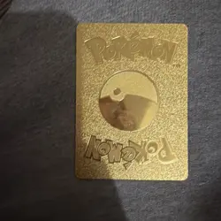 Charizard Gold Foil Fan Art Pokemon Card - Image 2