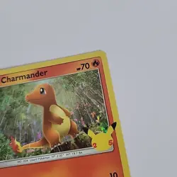 Pokemon Charmander 9/25 HOLO 25th Anniversary Mcdonalds Promo 2021 Card - Image 5