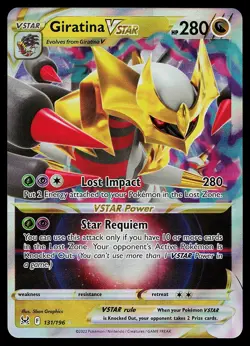 Pokemon Card - Giratina VSTAR Lost Origin 131/196 Ultra Rare - Image 1