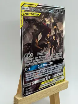 Pokemon TCG Umbreon Darkrai GX SM241 Tag Team Black Star Promo Holo Card - Image 2