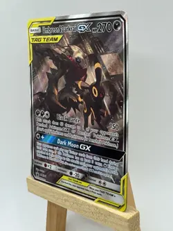 Pokemon TCG Umbreon Darkrai GX SM241 Tag Team Black Star Promo Holo Card - Image 3