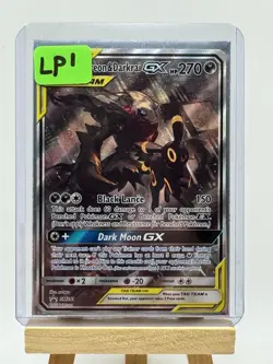 Pokemon TCG Umbreon Darkrai GX SM241 Tag Team Black Star Promo Holo Card - Image 5