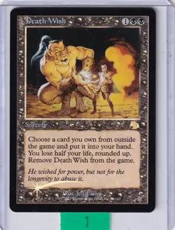 Death Wish (#064) FOIL * Judgment MTG - Image 1