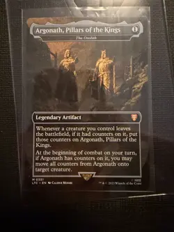 Argonath, Pillars of the Kings - The Ozolith - Commander LoTR Mythic 351 - Image 1