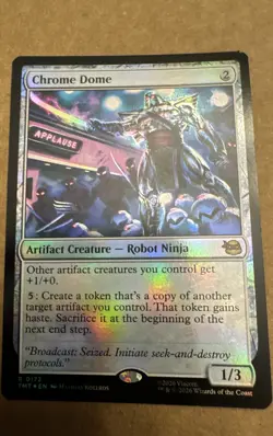Chrome Dome Teenage Mutant Ninja Turtles Foil - Image 1