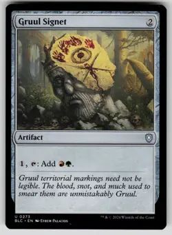 Gruul Signet Normal U Commander: Bloomburrow 273 NM - Image 1