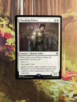 1x Charming Prince - Throne of Eldraine - Near Mint MTG - Image 1