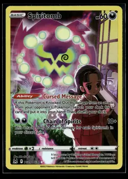 Spiritomb TG09/TG30 Holo Lost Origin Trainer Gallery Pokemon NM/M - Image 1