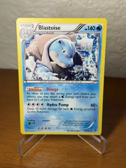 Blastoise 16/101 Plasma Blast Holo Pokemon Card - Image 1