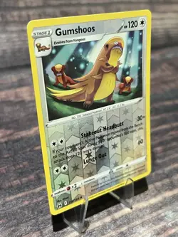 Gumshoos 118/159 Reverse Holo Crown Zenith Pokemon Card - Image 2
