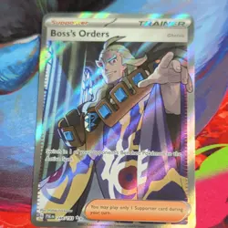 The Pokemon Company Boss's Orders (Ghetsis) 248/193 Paldea Evolved UR Holo - Image 1