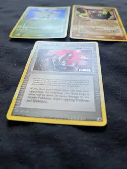 Pokemon Holo Cradily 7/108 Holo Claydol 5/107 Holo Solid Rage 92/115 3 Card Lot - Image 5