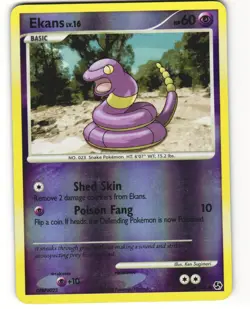 Ekans Reverse Holo Pokemon TCG Great Encounters 66/106 MP - Image 1