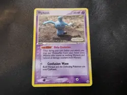Wynaut 71/92 Legend Maker Stamped Reverse Holo Pokemon Yuka Morii Card LP - Image 1