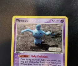 Wynaut 71/92 Legend Maker Stamped Reverse Holo Pokemon Yuka Morii Card LP - Image 2
