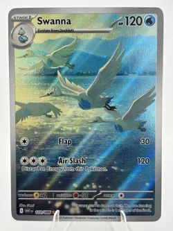 Swanna 110/086 Sv: White Flare Holo (Pokemon TCG) - Image 1