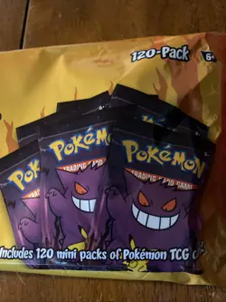 New Pokemon Halloween Trick or Trade - 120 Pack Booster Bundle Lot Pack - Image 2