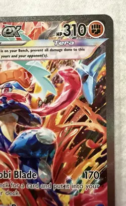 2024 POKEMON GRENINJA EX TWILIGHT MASQUERADE SPECIAL ILLUSTRATION #214/167! MINT - Image 3