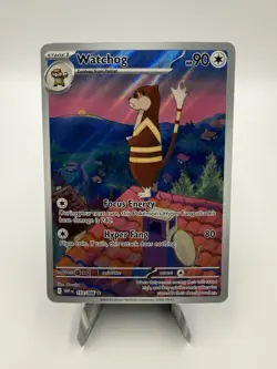 The Pokemon Company Watchog Sv: White Flare 153/086 IR Holo 90 HP ENG 2025 - Image 1