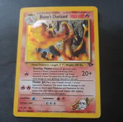 Blaine's Charizard 2/132 Gym Challenge Holo Rare Unlimited 1999 English 100HP - Image 1
