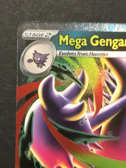 Pokemon Mega Gengar ex 073 Mega Evolution Promo Near Mint - Image 2