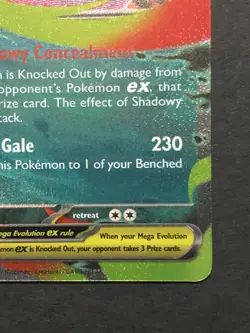 Pokemon Mega Gengar ex 073 Mega Evolution Promo Near Mint - Image 5