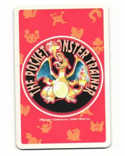 Bulbasaur No. 001 Ace Of Diamonds Pocket Monster Poker Card Pokemon Japanese NM - Image 2