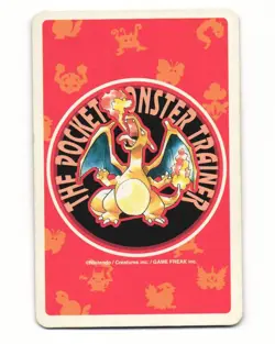 Machoke No. 067 7 Of Clubs 1996 Pocket Monster Poker Card Pokemon Japanese HP - Image 2