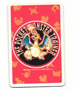 Arcanine No. 059 King Of Clubs Pocket Monster Poker Card Pokemon Japanese HP - Image 2