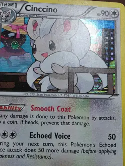 Cinccino 85/99 Holo Rare Next Destinies Pokemon Holo HP - Image 3