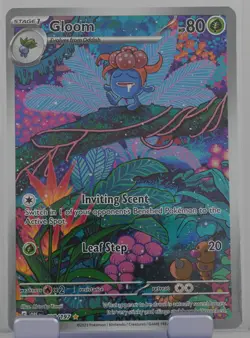 Pokemon TCG NM Gloom 198/197 SV03: Obsidian Flames Holo - Image 1