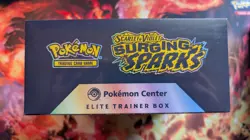 Surging Sparks Pokemon Center Elite Trainer Box ETB NEW NIB Factory Sealed - Image 2