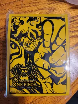 One Piece Card Game: Japanese Version 2nd Anniversary Set Sleeves (70) - Image 1