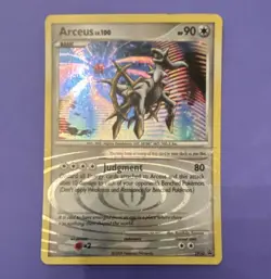 Arceus DP50 Diamond and Pearl Holo Promo Pokemon TCG English 2009 - Image 1