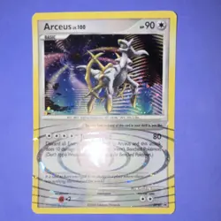 Arceus DP50 Diamond and Pearl Holo Promo Pokemon TCG English 2009 - Image 4
