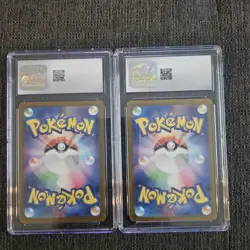 Pokemon TCG Five Graded CGC Cards Joltic,wiglett,lairon,mudsdale,professors - Image 4