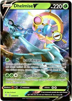 Dhelmise V - 009/072 - Pokemon Shining Fates Sword & Shield Ultra Rare Card NM - Image 1
