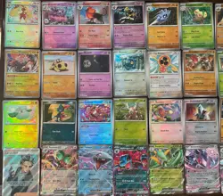 Pokemon Prismatic Evolutions 46 Pokeball/24 EX/1 Full Trainers Card Lot - Image 1