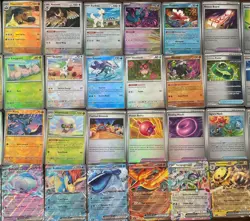 Pokemon Prismatic Evolutions 46 Pokeball/24 EX/1 Full Trainers Card Lot - Image 2