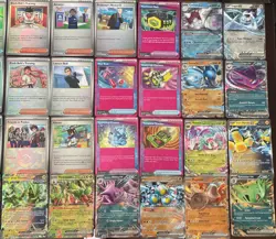 Pokemon Prismatic Evolutions 46 Pokeball/24 EX/1 Full Trainers Card Lot - Image 4