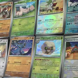 Pokemon Prismatic Evolutions 46 Pokeball/24 EX/1 Full Trainers Card Lot - Image 5
